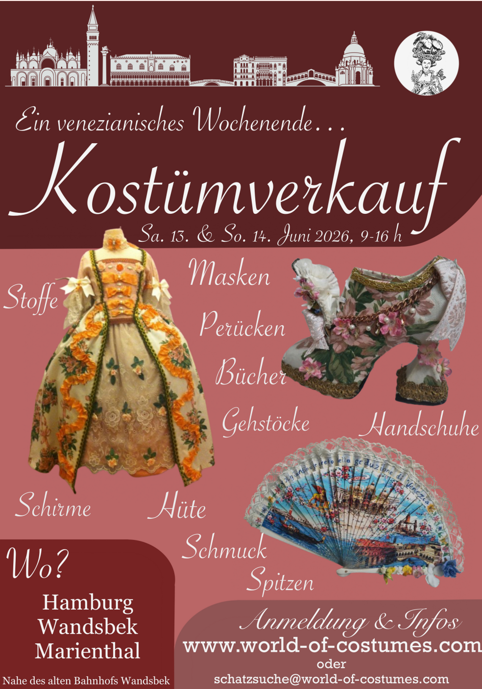 Kostümverkauf